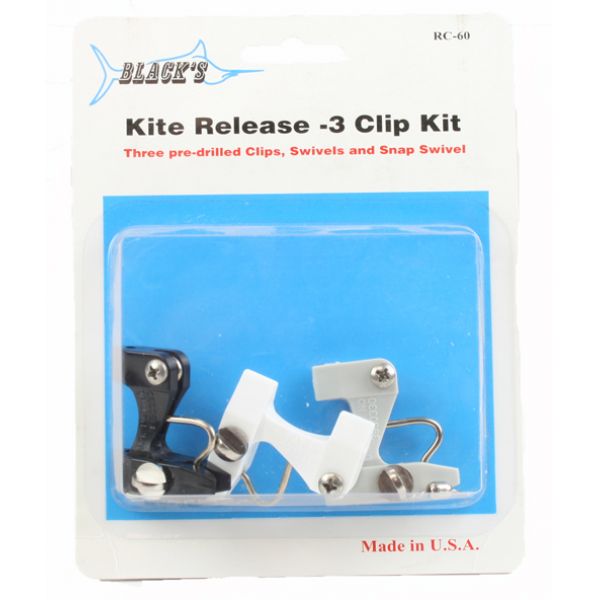 Black Marine RC60 Kite Release Clip Kit