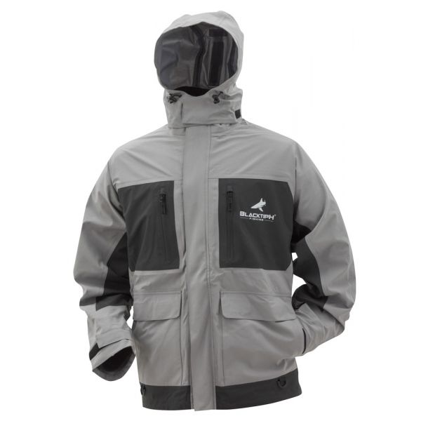 Frogg Toggs BlacktipH Jacket - Light Gray/Charcoal Gray - 2XL