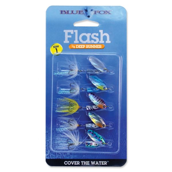 Blue Fox WBFF2K5 Flash Spinner Lure Kit