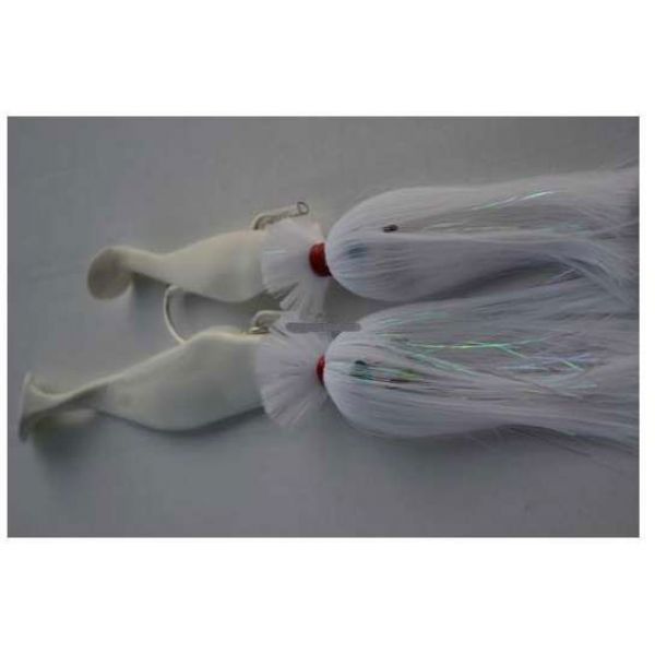 Blue Water Candy 6oz by 2oz Loaded Parachute Rig White