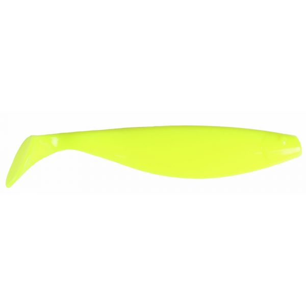 Blue Water Candy 9 in. Shad - 2 Pack Chartreuse