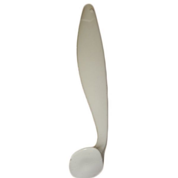 Blue Water Candy Shad Bodies - White - 6in