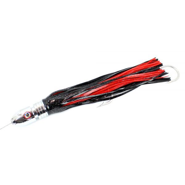 Blue Water Candy Hoo-Knocker Jr Lure - Red/Black Squid