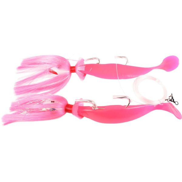 Blue Water Candy Loaded Tandem Parachute Rig - 12oz X 8oz Pink/White