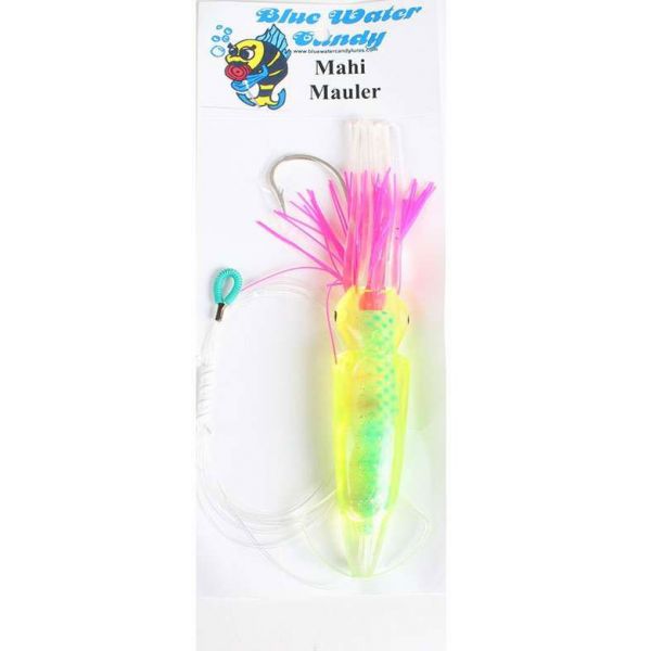 Blue Water Candy Mahi Mauler Lure Chartreuse