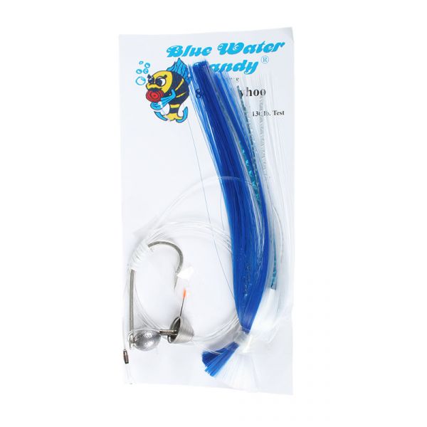 Blue Water Candy Skirted Ballyhoo Rig - 8/0