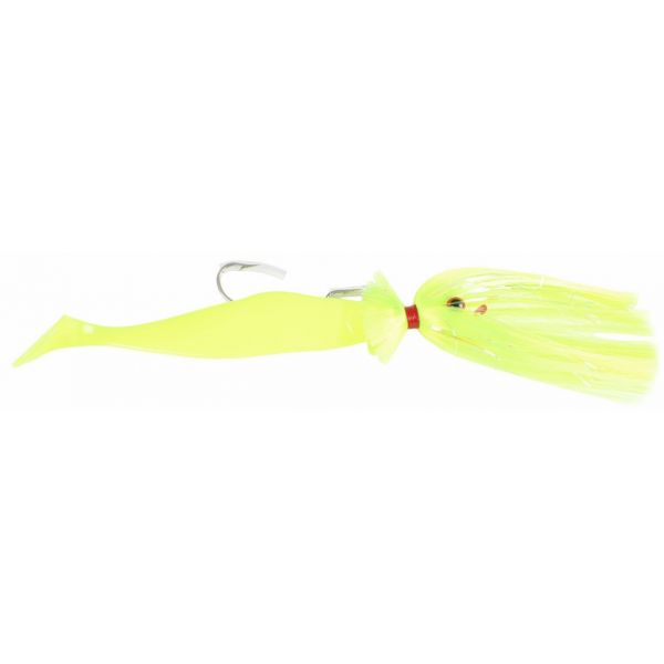 Blue Water Candy Spire w/ 9 in. Shad - 6 oz. Chartreuse