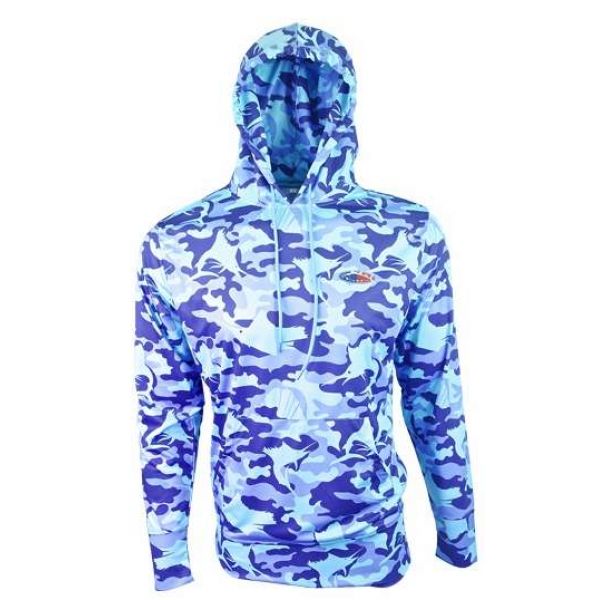 Bluefin USA Blue Camo Hoodie