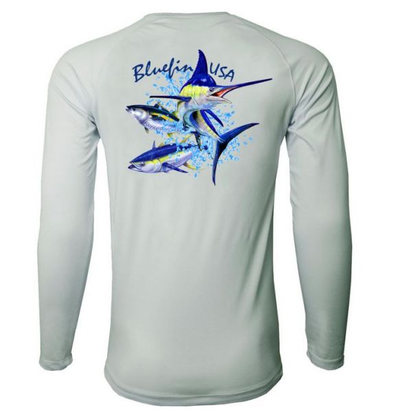 Bluefin USA Second Skin Rashguard - Billfish Tuna -2XL