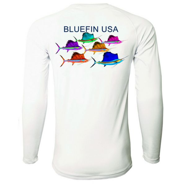 Bluefin USA Second Skin Rashguard - Multi Sailfish - L