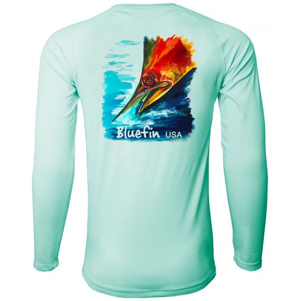 Bluefin USA Second Skin Rashguard - Water Color Marlin - 2XL