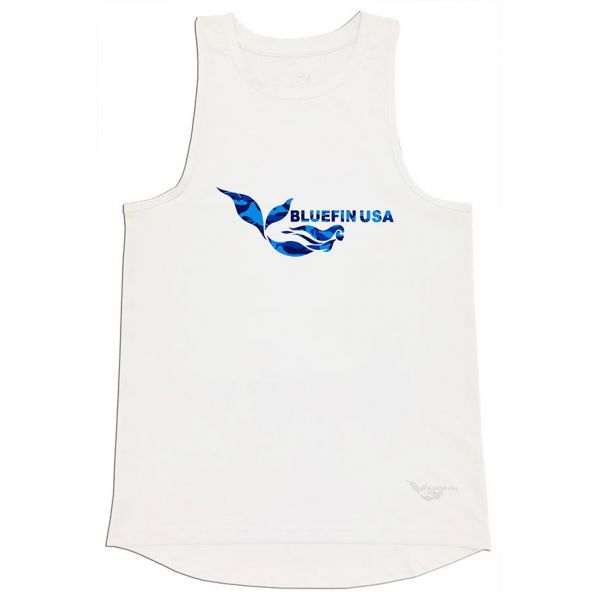 Bluefin USA Women's Solar Tank Top - Camo Mermaid/White - L