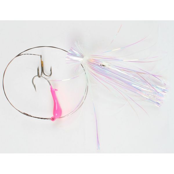 Bluewater Candy 33556 Dead Bait Rig w/ Skirt - Pearl