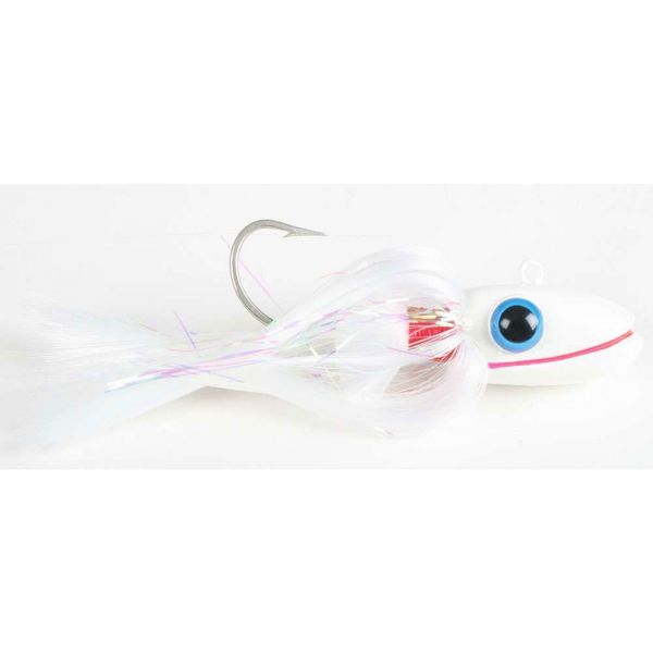 Bluewater Candy Grinning Gus Lure 20oz White/White