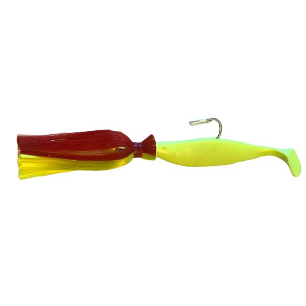 Bluewater Candy Mojo Loaded Lure - 16oz - Red/Chartreuse