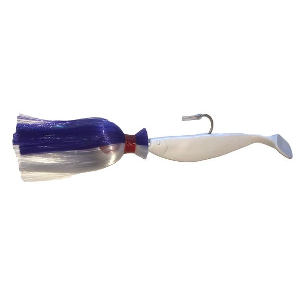 Bluewater Candy Mojo Loaded Lure - 32oz - Purple/White