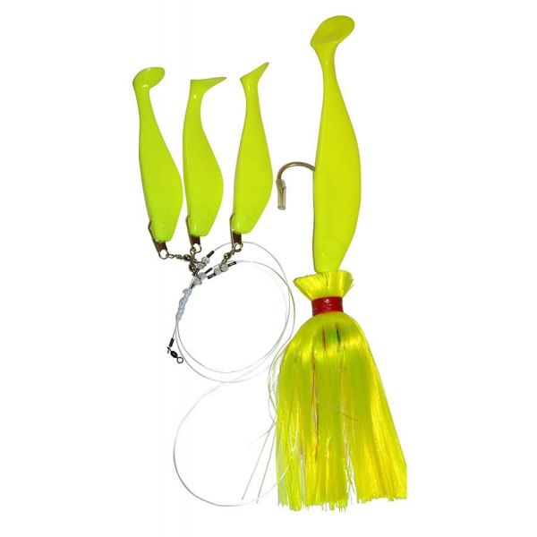 Bluewater Candy Striper Candy Chain - 12oz - Chartreuse