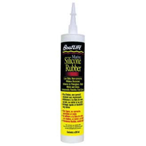 BoatLIFE 1150 Silicone Rubber Sealant - 10.6 oz. Cartridge Clear