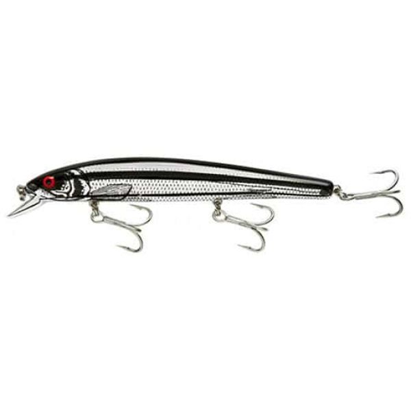 Bomber BSW16A Heavy Duty Long A Lure XMB Chrome/Black Back