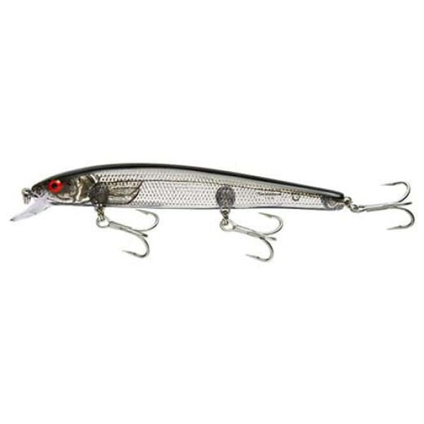 Bomber BSW16A Heavy Duty Long A Lure XSI Silver Flash/Black Back