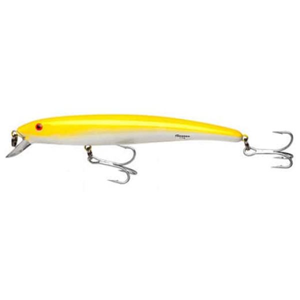 Bomber BSW16A Heavy Duty Long A Lure CC5 White/Yellow