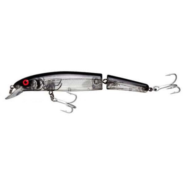 Bomber BSW16J Jointed Long A Lure XSI Silver Flash/Black Back