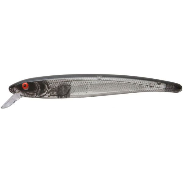 Bomber BSW17A Magnum Long A Lure - Chrome/Black Back