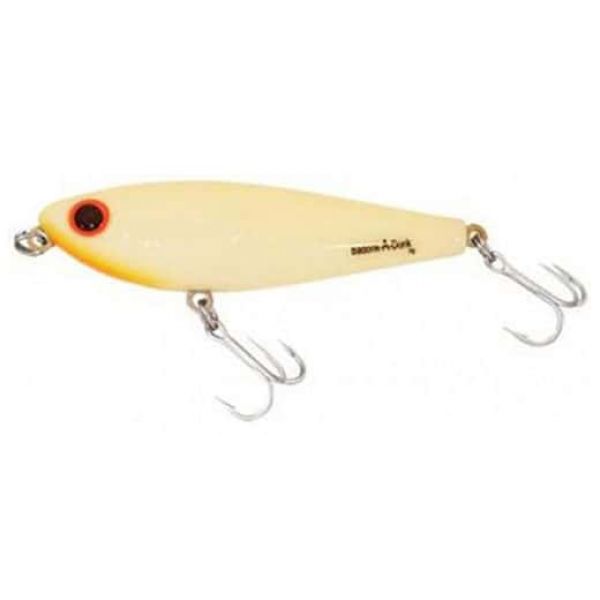 Bomber BSWDTL3 Badonk-A-Donk Topwater Lures 349 Bone/Orange Throat