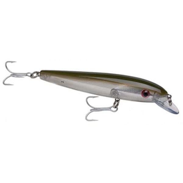 Bomber BSWW5 Wind Cheater Minnow Lures 316 Silver/Green Back