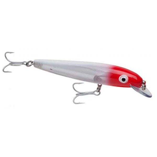 Bomber BSWW6 Wind Cheater Minnow Lures 315 Silver/Red Head