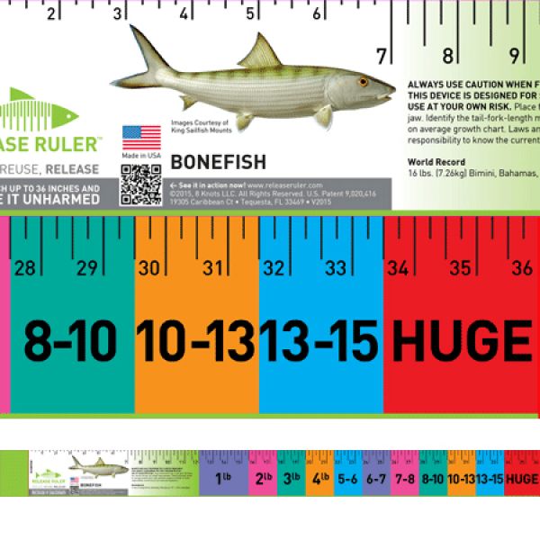 Bonefish Release Ruler