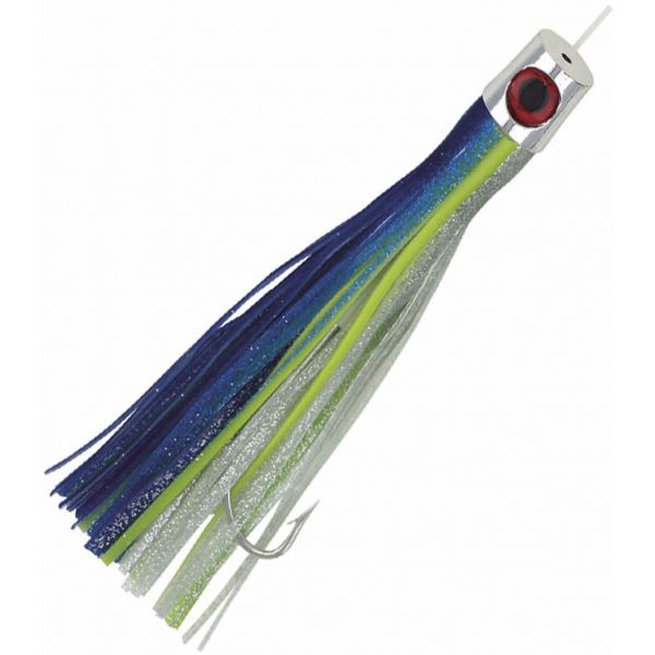 Boone All Eye Rigged Trolling Lure Dark Blue/Silver