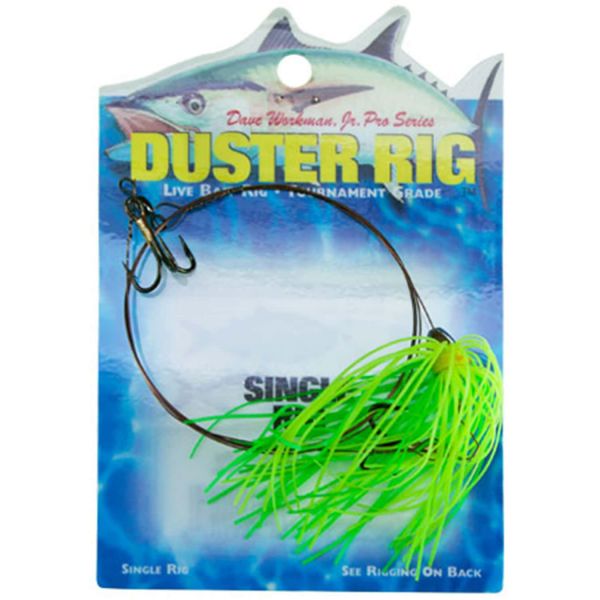 Boone Duster Trolling Rig 154 Light Green/Chartreuse