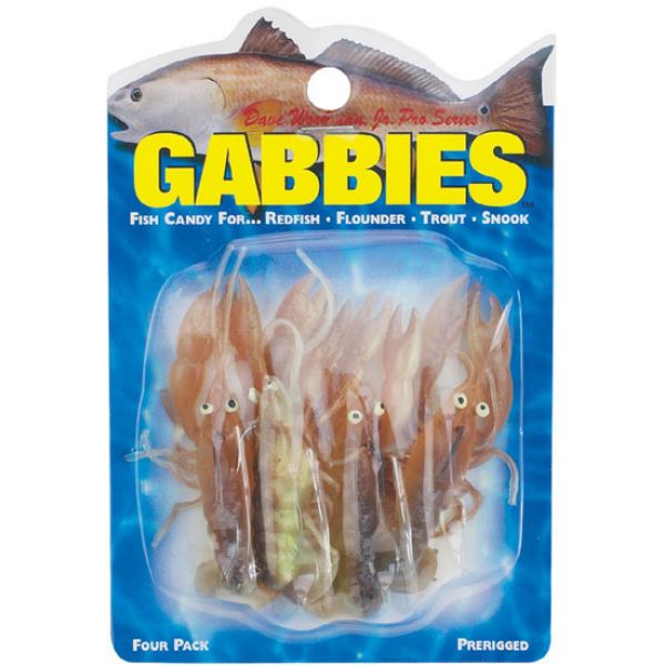 Boone Gabbies Soft Bait Casting Lure 2-1/2in 4pk