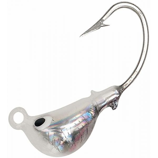 Boone King Jigs 1/2oz 3pk 34 Pearl Silver Foil