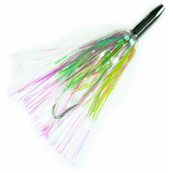 Boone Turbo Hammer Rigged 5-1/2in Pearl/Chartreuse