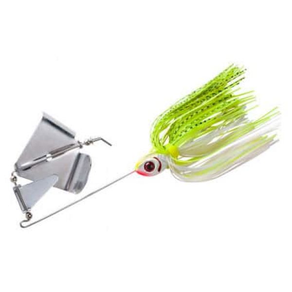 Booyah BYB14 Buzz 1/4oz Bait 606 Chart Pearl White/White Chart