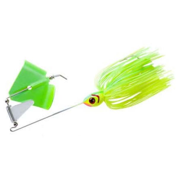 Booyah BYB38 Buzz 3/8oz Bait 644 White Chartreuse/Citrus Shad