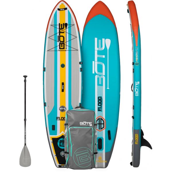 BOTE Flood Aero Inflatable Paddle Board 11 ft. - Full Trax Aqua (2021)