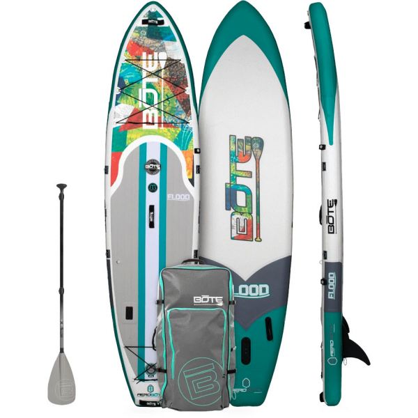 BOTE Flood Aero Inflatable Paddle Board - 11 ft. - Native Patchwork