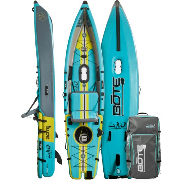 BOTE LONO Aero Inflatable Kayak - 12 ft. 6 in. - Native Citron (2021)