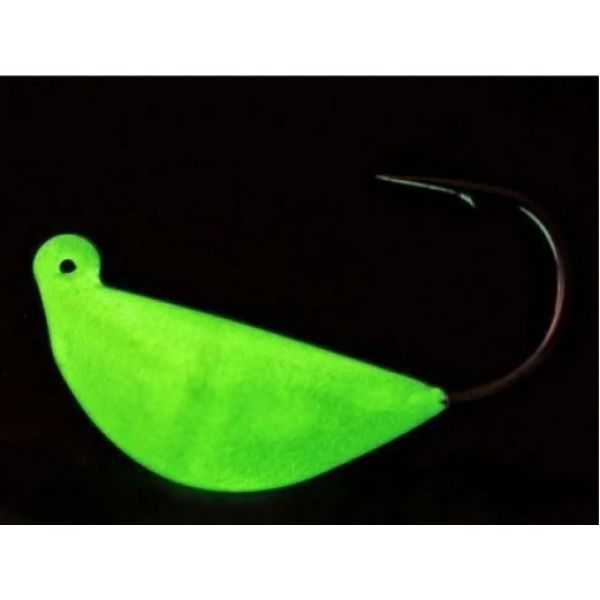 Bottom Sweeper Jig - 1/2oz Glow