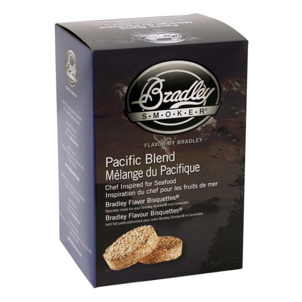 Bradley Smokers Flavored Smoking Bisquettes - Pacific Blend - 24 Pack