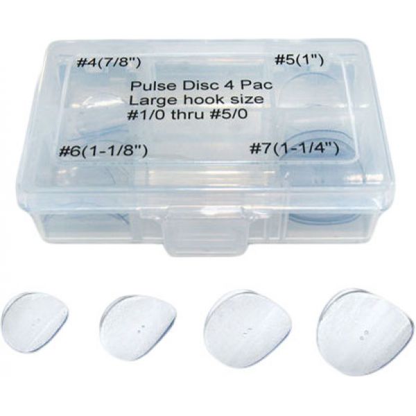 Brinefly Pulse Disc Saltwater Multi-Size 24 Pack