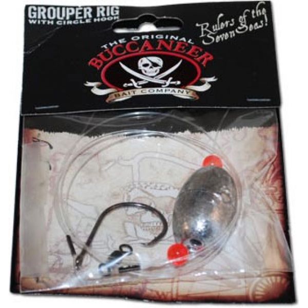 Buccaneer B92026 Grouper Pro Rigs with Circle Hook - 6/0 - 4 oz