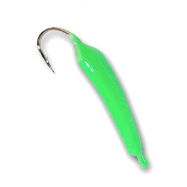 Buccaneer Wiggler Jig - 1/2oz - Green/Chartreuse