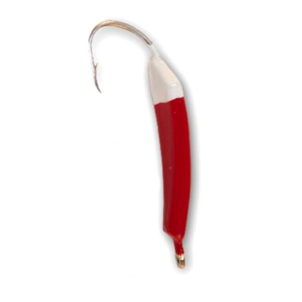 Buccaneer Wiggler Jig - 1/2oz - Red/White