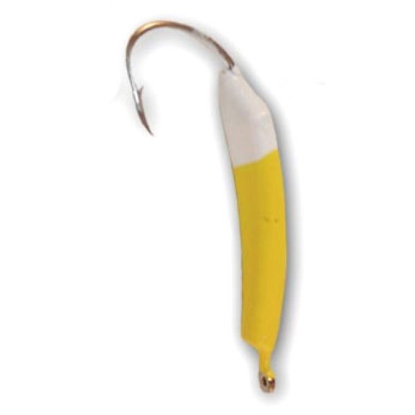 Buccaneer Wiggler Jig - 1/8oz - Yellow/White