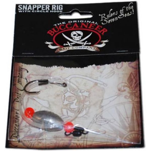 Buccaneer Snapper Pro Rigs with Circle Hooks