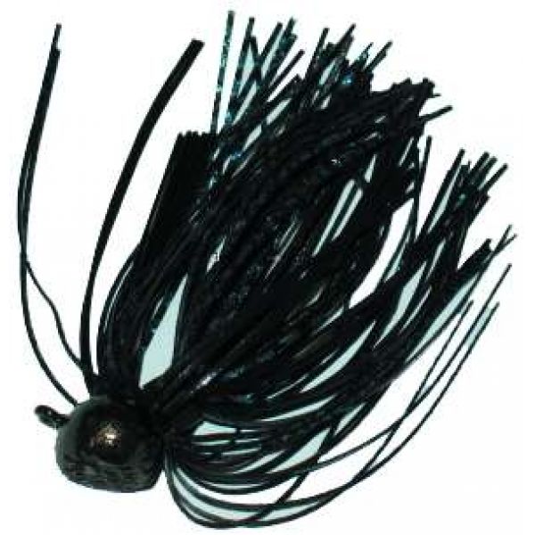 Buckeye FBJ12BB Football Jig - Black/Blue - 1/2 oz.